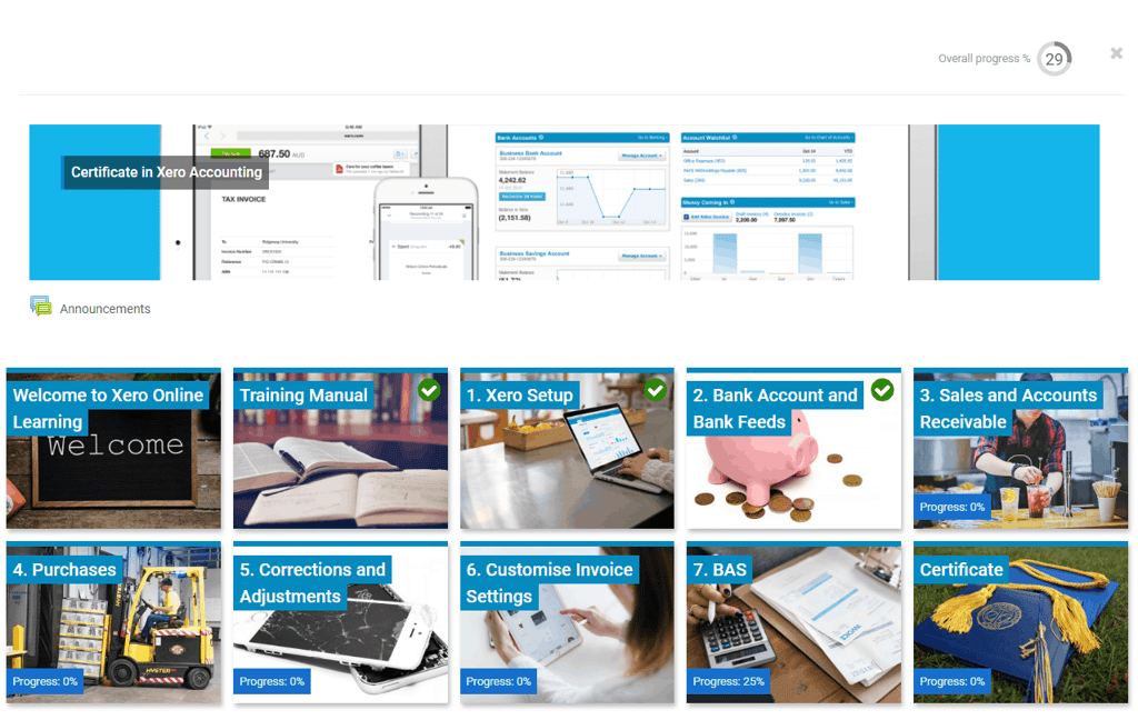 Certificate in Xero Accounting Online Course
