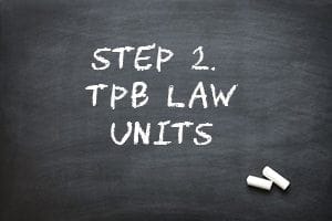 Step 2 TPB Law Units