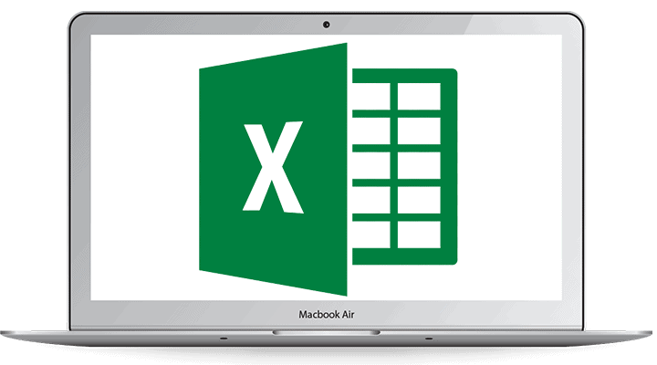 Excel laptop