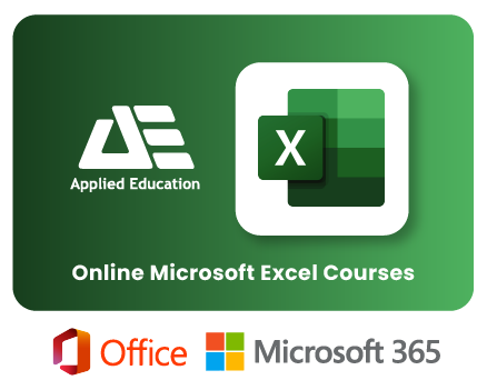 Microsoft Excel Training Online Courses | Applied Education