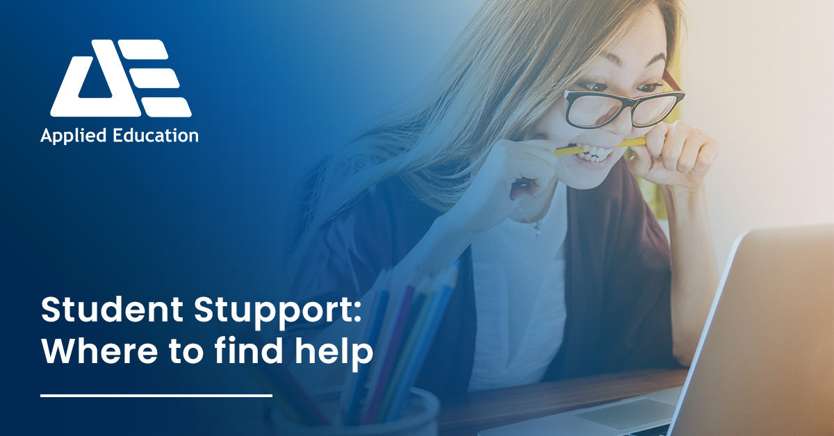 Student support options for online studies
