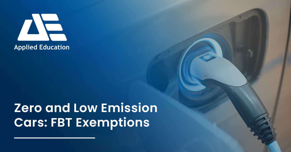A Guide to Fringe Benefits Tax Exemptions for Zero and Low Emissions Vehicles 1